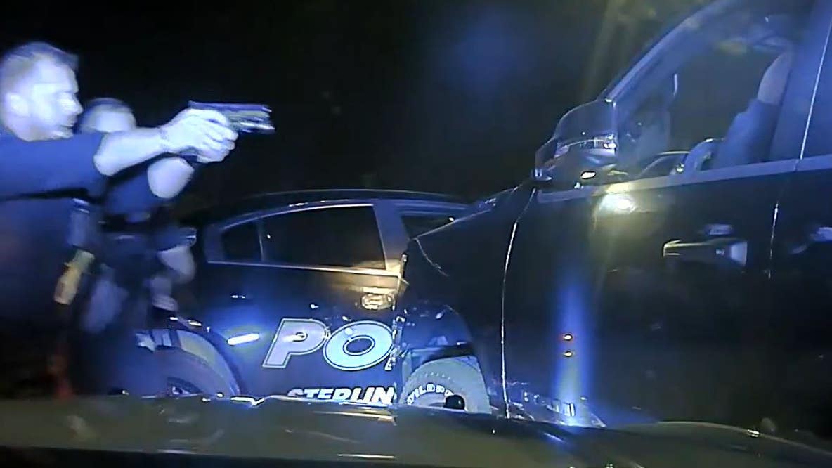 Suspect smashes into police vehicle while trying to steal Dodge Ram